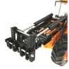 Adapter Wiking Zubehör an Siku JCB 435S Agri Radlader (3663) 1:32