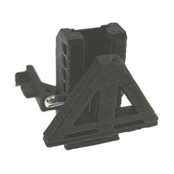 Adapter variables Frontdreieck an Heckkupplung für Siku Traktoren 1:32