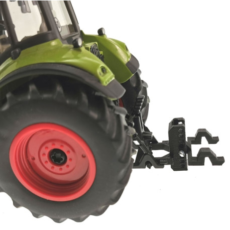 Adapter variable Heckkupplung an Heckkupplung für Siku Traktoren 1:32