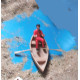Ruderboot mit Paddeln 1:32