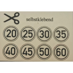 Geschwindigkeitsaufkleber 1:32