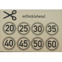 Geschwindigkeitsaufkleber 1:32