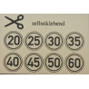 Geschwindigkeitsaufkleber 1:32