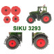 Radgewichte für Siku Farmer Traktoren 1:32