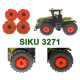 Radgewichte für Siku Farmer Traktoren 1:32