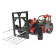 Hoch-Ballengabel für Siku Manitou MLT840 Teleskoplader (3067) 1:32