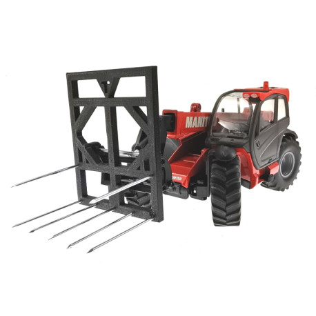 Hoch-Ballengabel für Siku Manitou MLT840 Teleskoplader (3067) 1:32