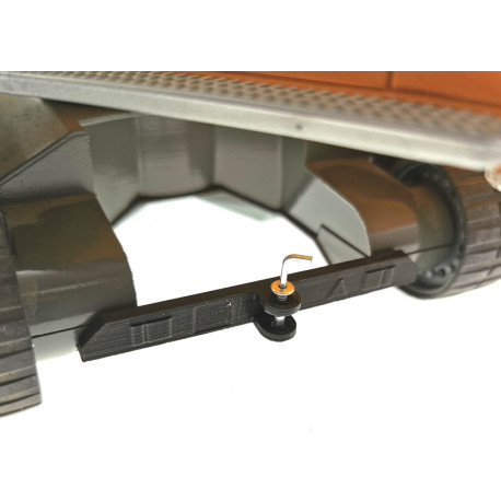 Anhängerkupplung mit Bolzen für Siku Control 32 Liebherr Bagger 6740