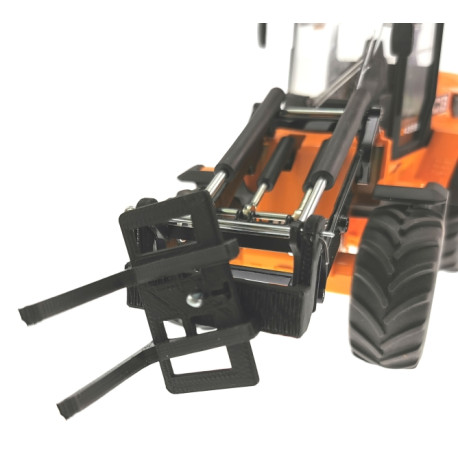 Drehbare Palettengabel für Siku JCB 435S Agri Radlader (3663) 1:32