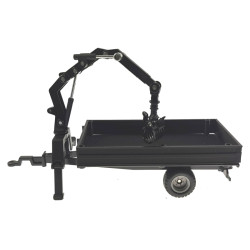 Ladewand Schwarz für Siku Oehler Kombiwagen (2896)