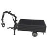 Ladewand Hoch Schwarz für Siku Oehler Kombiwagen (2896)