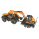 Transport-Anhänger für Mini-Bagger 1:32