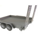 Transport-Anhänger für Mini-Bagger 1:32