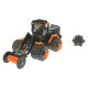 Messer-Radeinsätze MAD für Siku JCB 435S Agri Radlader - Sondermodell (8522) 1:32