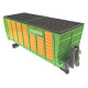 Abdeckgitter für Treckerheld Silage Aufsatz für Siku Control 32 Krampe Hakenlift TH450