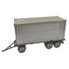 20 Fuß Container 3-Achs Anhänger 1:32