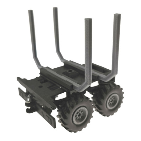 Holz-Rungen-Dolly 1:32
