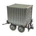 10 Fuß Container Kurz-Anhänger für den Bauernhof 1:32