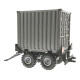 10 Fuß Container Kurz-Anhänger für den Bauernhof 1:32
