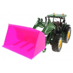 Pink Mammutschaufel für Siku Control Traktoren mit Frontlader