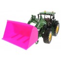 Pink Mammutschaufel für Siku Control Traktoren mit Frontlader