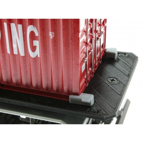 Container-Halter Set für Abroll-Plattform