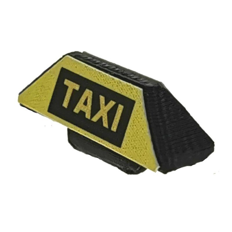Taxi Schild für Siku Traktoren und Autos 1:32