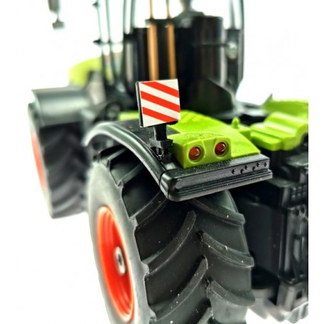 Warntafeln schwarz für Claas Xerion 5000 Siku Control 32 (6791,6794)