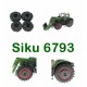 Radgewichte für Siku Control 32 Traktoren