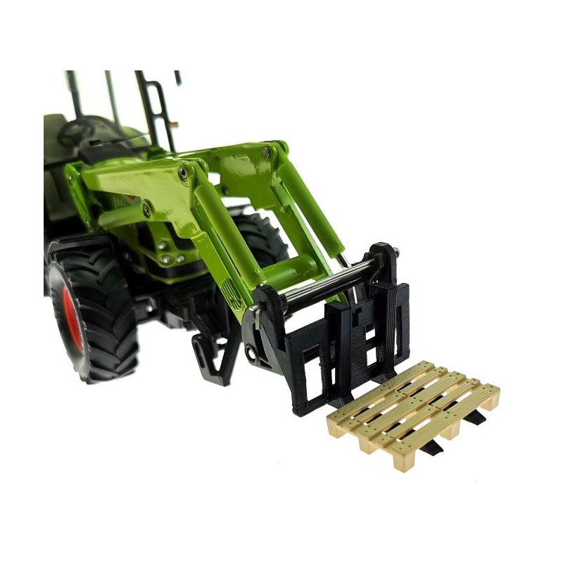 3652 John Deere 1:32, mit Frontlader, Siku