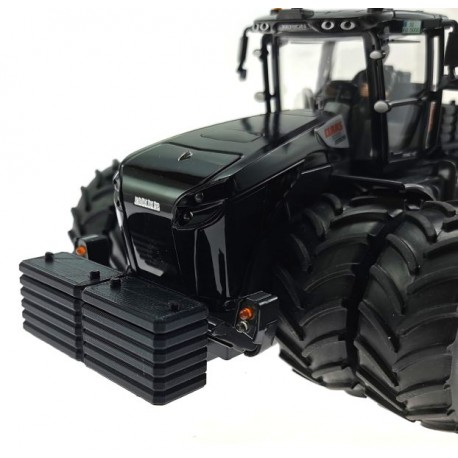 Plattengewicht Plates für Claas Xerion 5000 Schwarz Siku Control 32 (6799)