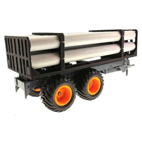 Rohr-Transport Anhänger für Siku Traktoren 1:32