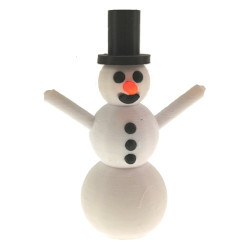Riesen Schneemann 1:32
