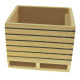 Holz-Palettenbox für den Bauernhof 1:32