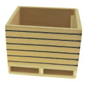Holz-Palettenbox für den Bauernhof 1:32