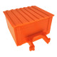 Transportkiste Orange Heckanbau für Siku Traktoren 1:32