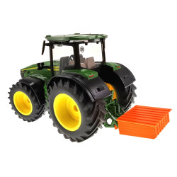 Transportkiste Orange Heckanbau für Siku Traktoren 1:32